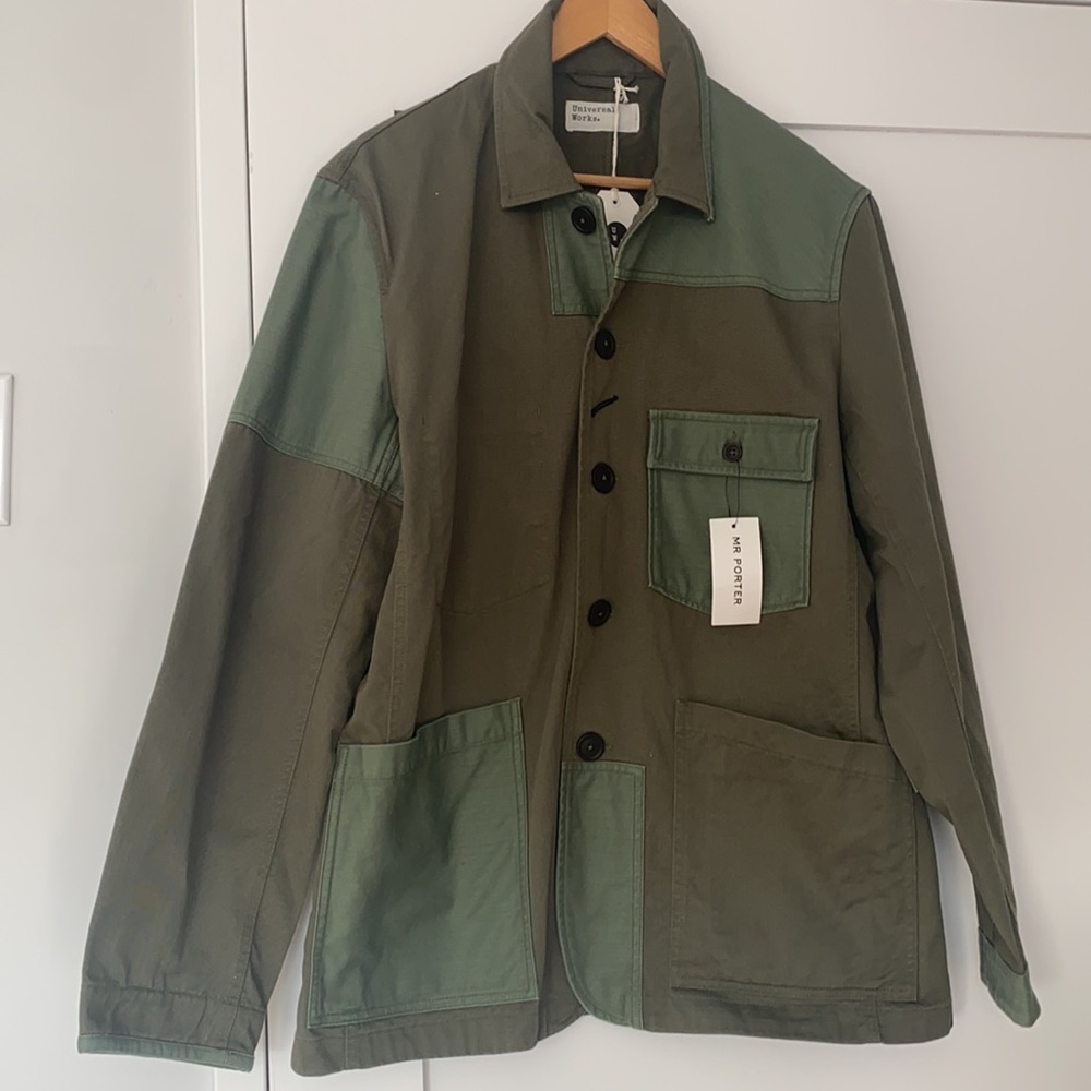 Universal Works - chore jacket / blazer - brand new - XL